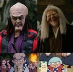忍たま乱太郎 特殊メイクでもはや判別不能?平幹二朗&松方弘樹が実写版